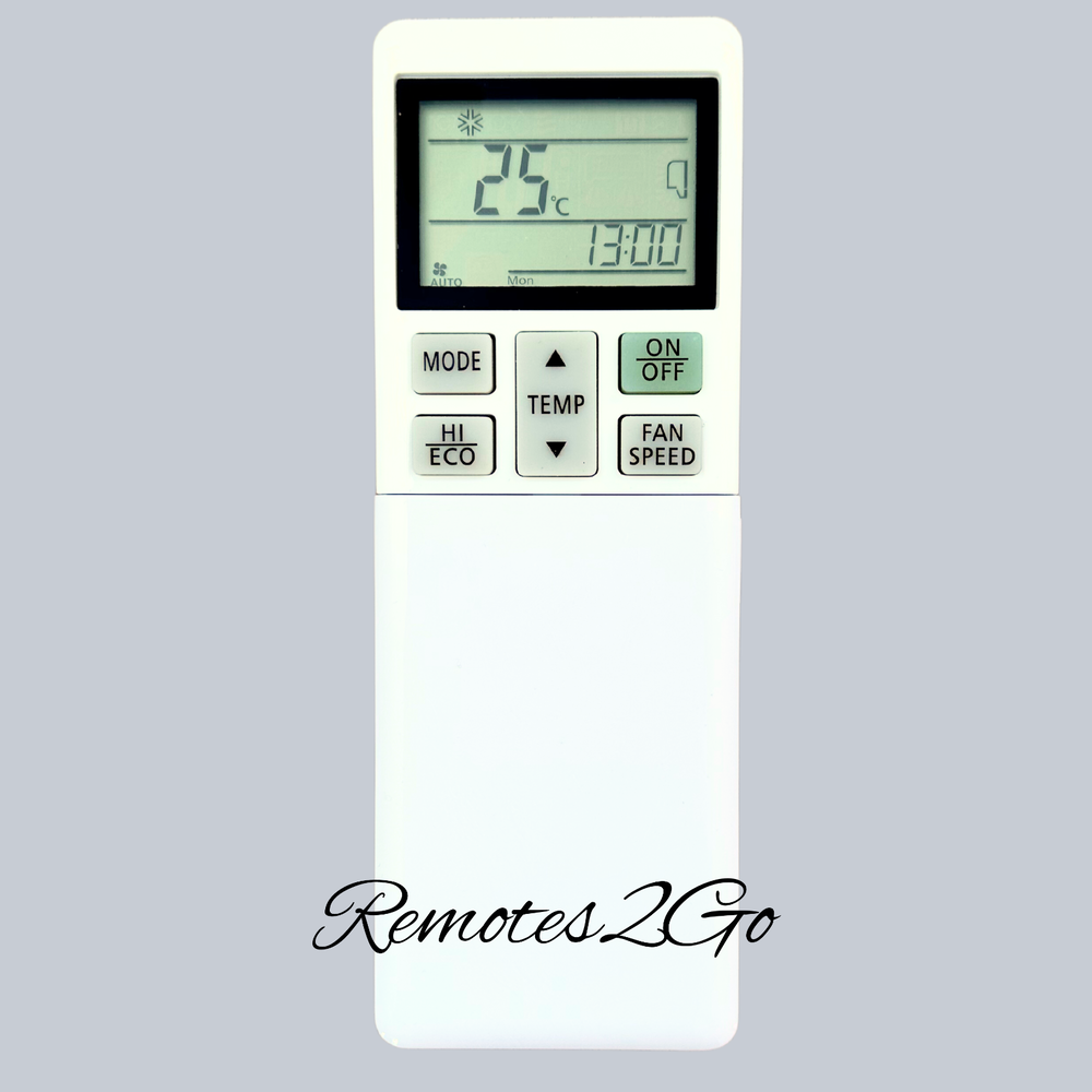 Mitsubishi Air Conditioner Remote Control SRF25ZMXA-S, SRK20ZSA-W, SRK25ZSA-W