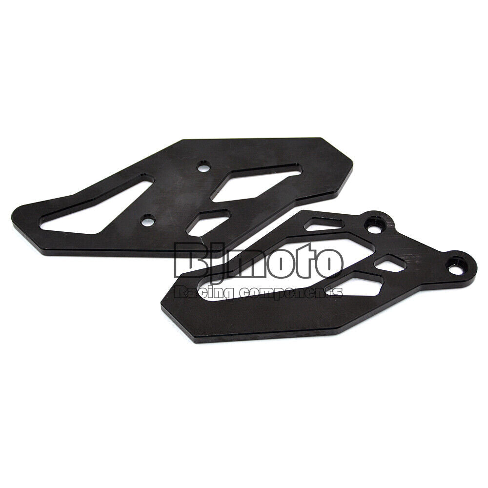 Footrest Rearset Foot Peg Plate Guard For Yamaha YZF R25 2013-2020 R3 ABS MT-03