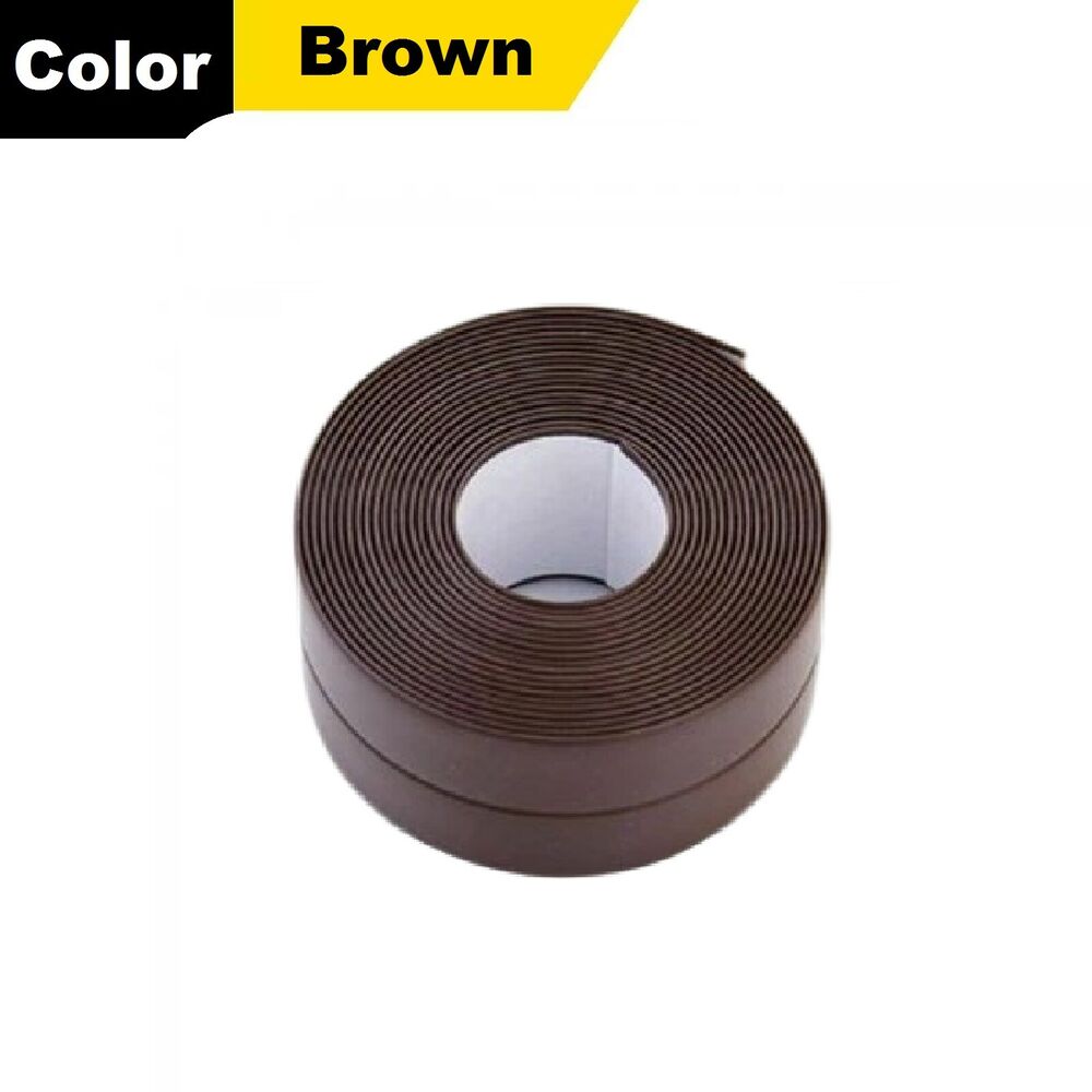 PVC Self Adhesive Caulk Sealing Strip Tape For Kitchen Wall Sink Toilet Bathroom