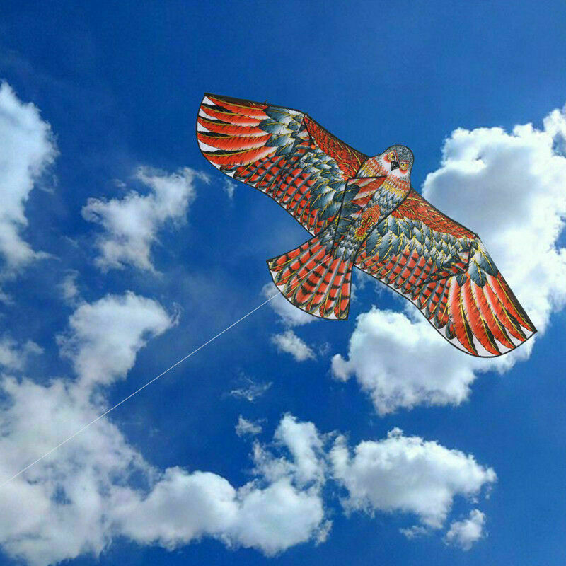 3D Flying Large Eagle Bird Kite Family Kids Outdoor Toy Sports Gift S5H2