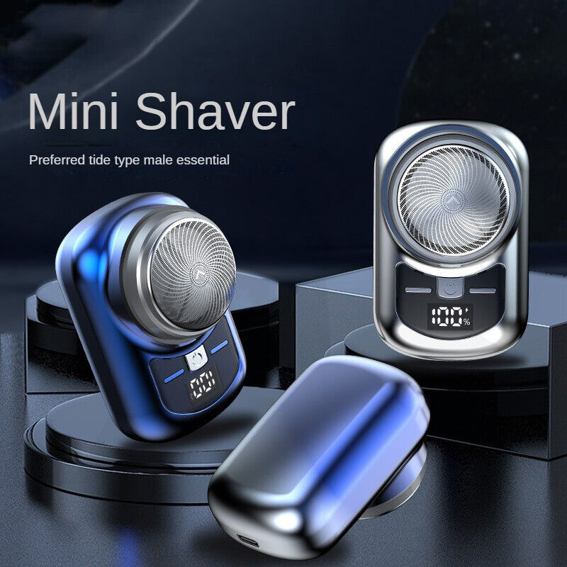 Mini Shaver USB Rechargeable Pocket Sized Portable Electric Shaver Razor Men