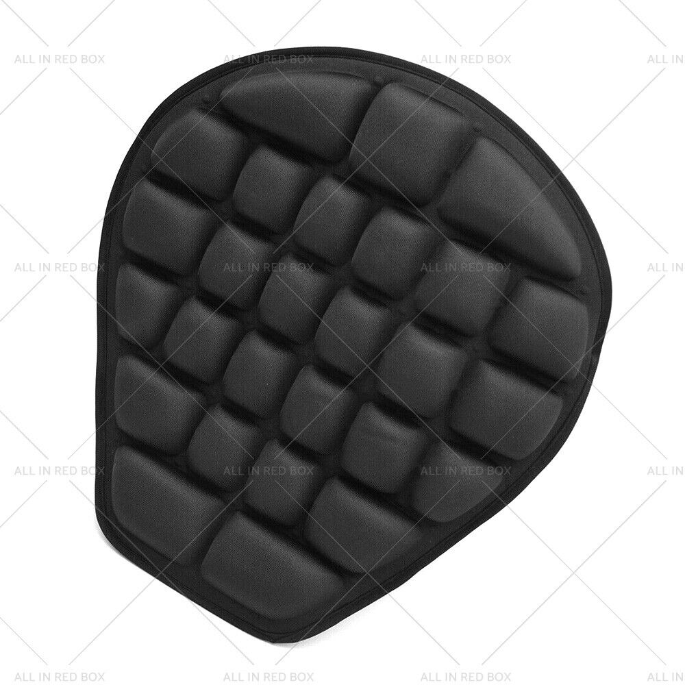 3D Motorcycle Comfort Gel Seat Cushion Universal Air Motorbike Pillow Pad Cover