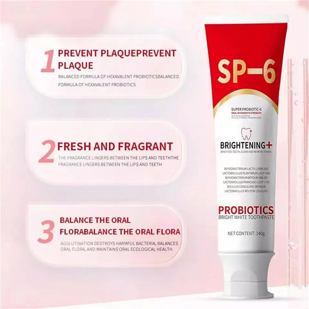 SP-6 Probiotic Toothpaste,Sp-6 Toothpaste Whitening