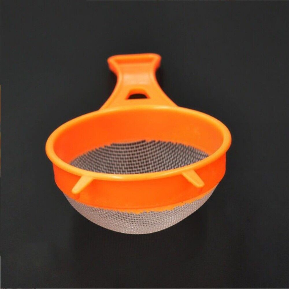 4Pcs/Set Plastic Flour Sieve Fine Mesh Juice Filter Colander Icing Sugar