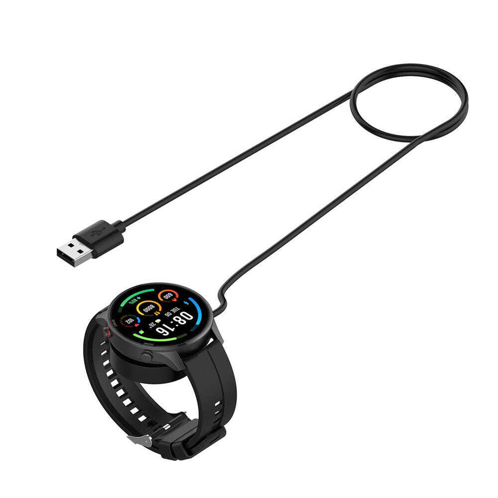 Watch Charging Cable Cradle Accessories for Watch S1 Active (Black)