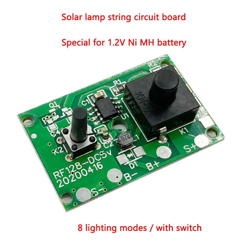 1.2V Solar Lamp Board Control String Light Controller Circuit Switch Module K