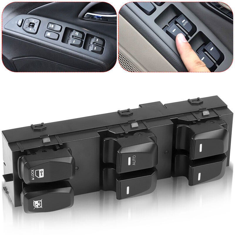 3X Power Window Control Switch Lifter For Hyundai IX35 2010-2017 93580-2Z000 RHD