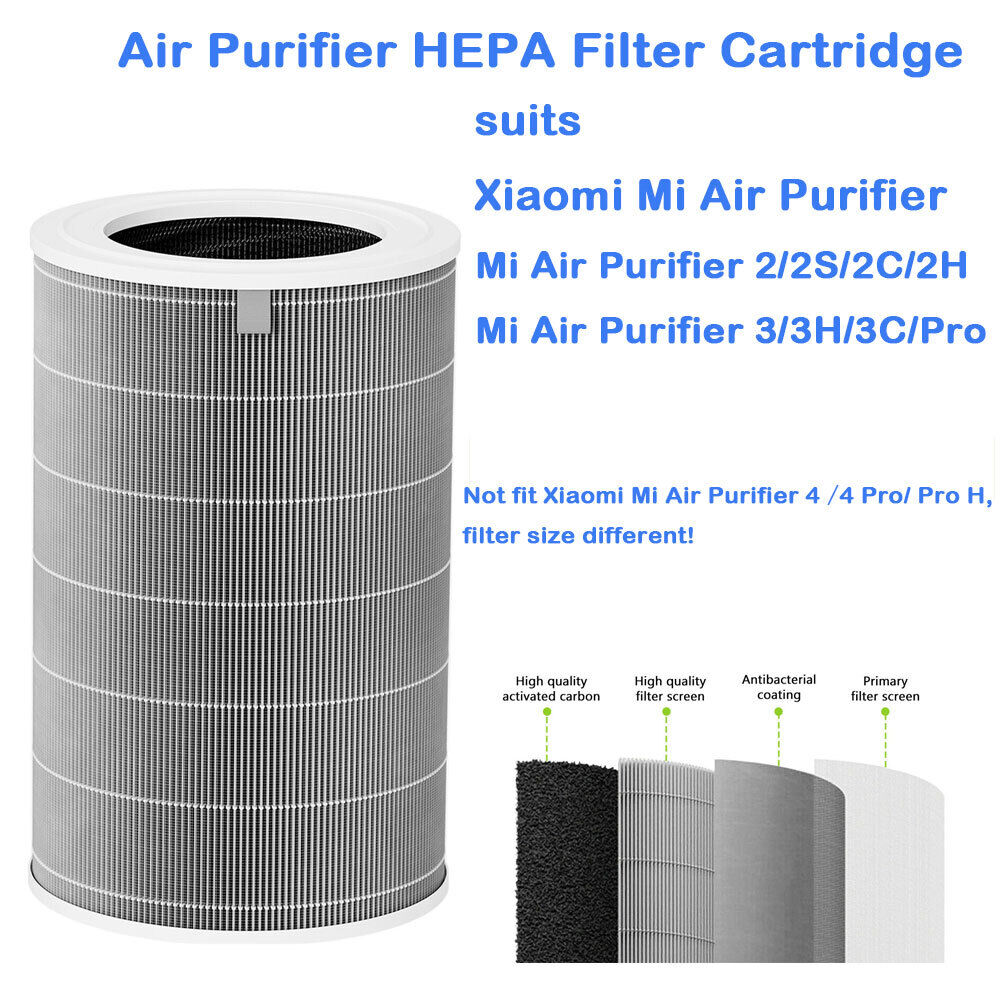 For Xiaomi Smart Mi Air Purifier Hepa Filter Replacement Version 3 3H Pro PM2.5