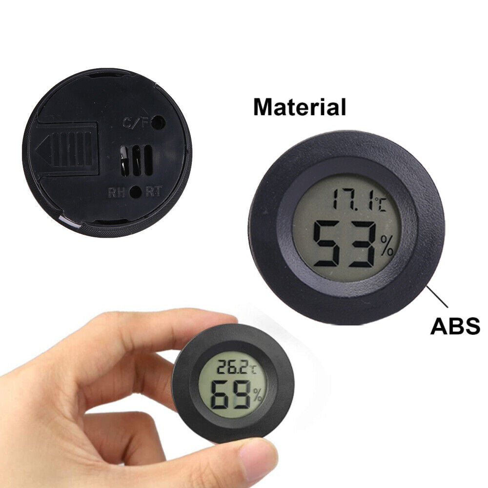 4x Mini Digital Thermometer Humidity Meter Temperature Indoor Hygrometer LCD