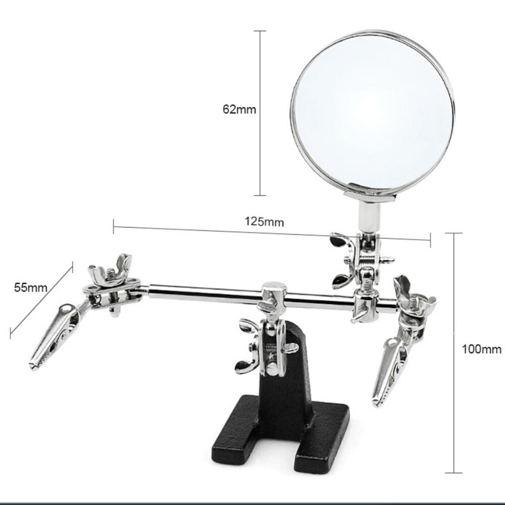 Third Hand Soldering Hobby Helping Tool Vise Clamp M3K4