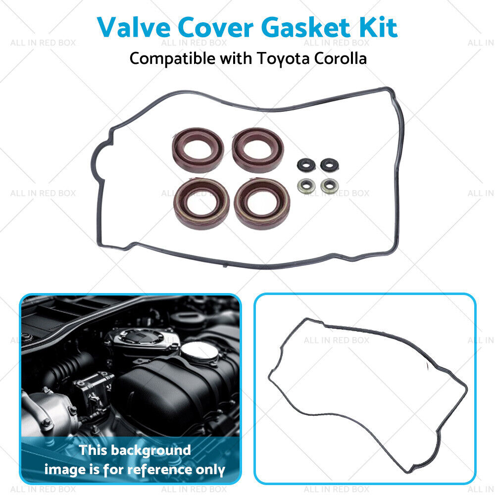 Valve Tappet Rocker Cover Gasket Suitable for Toyota Corolla AE92 AE102 AE112