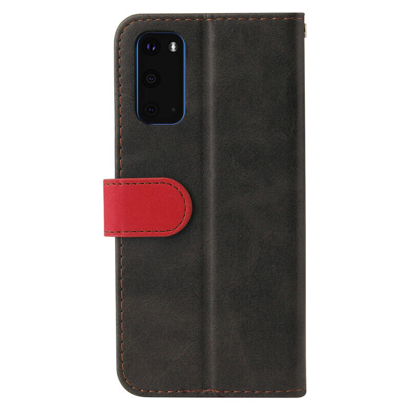 Matte Wallet Leather Flip Case For Vivo Y72 Y21S Y33S Y01 Y76 Y52 Y51 Y11S Y12S