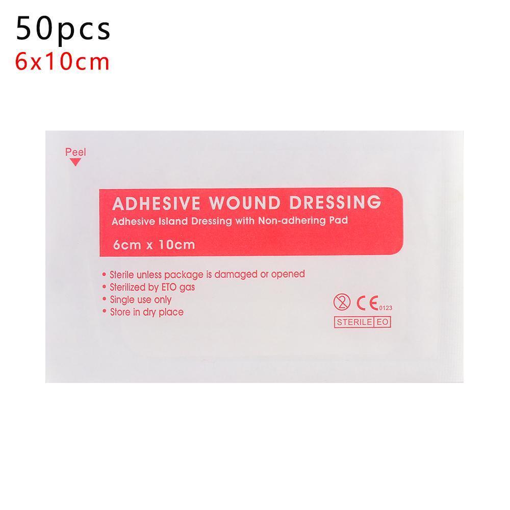 50x Adhesive Plaster Sticker Bands Wound Dressing Band Breathable Bandage