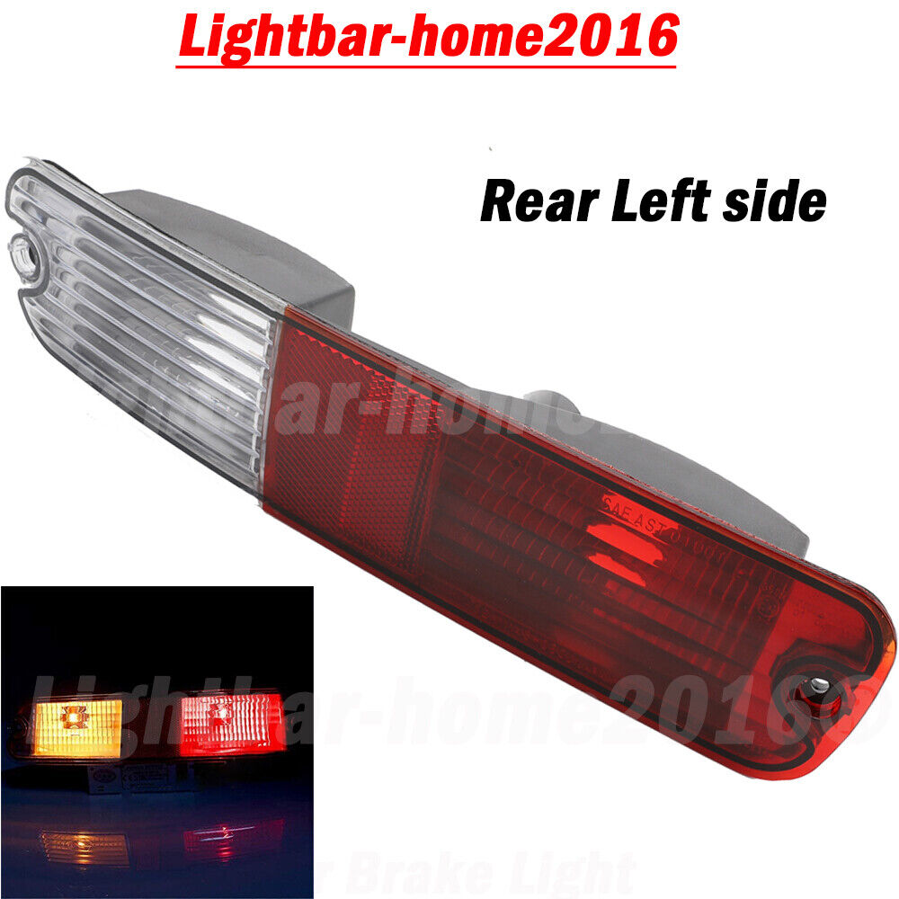 Rear Brake Bumper Reflector Brake Light For Mitsubishi Pajero NP 2002-2006