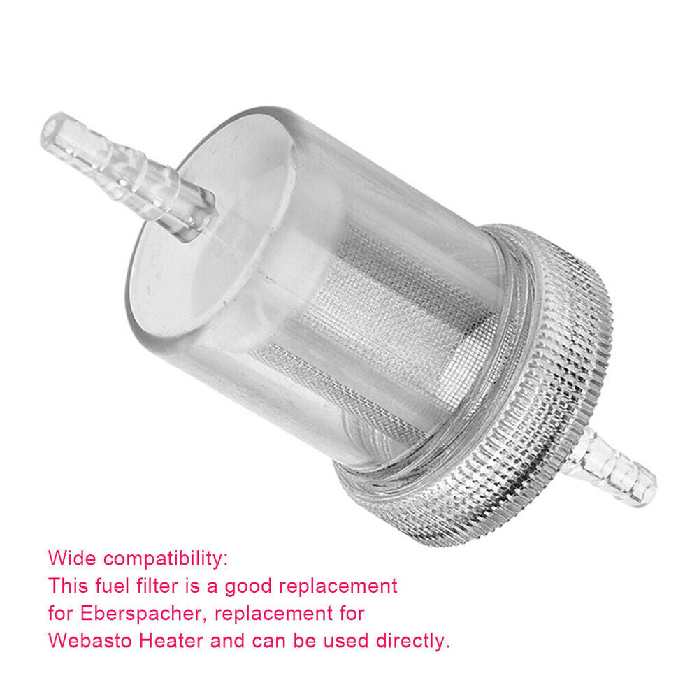 2X Diesel In-line Fuel Filter Kit For-Webasto Eberspacher Air Heater Diesel