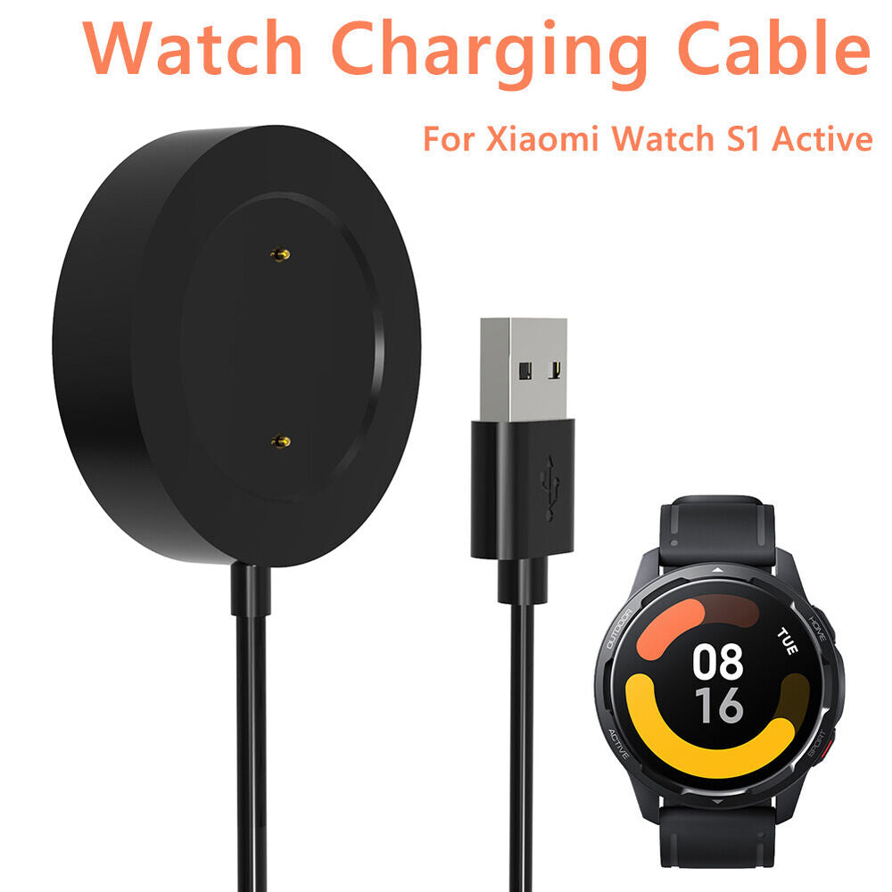 Watch Charging Cable Cradle Accessories for Watch S1 Active (Black)