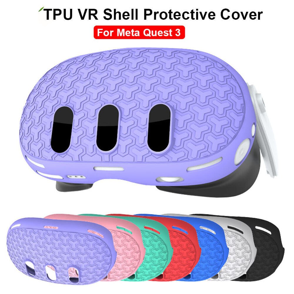 OZ TPU Protective Headset Cover Anti-Fall Waterproof Anti Scratch for Meta Quest