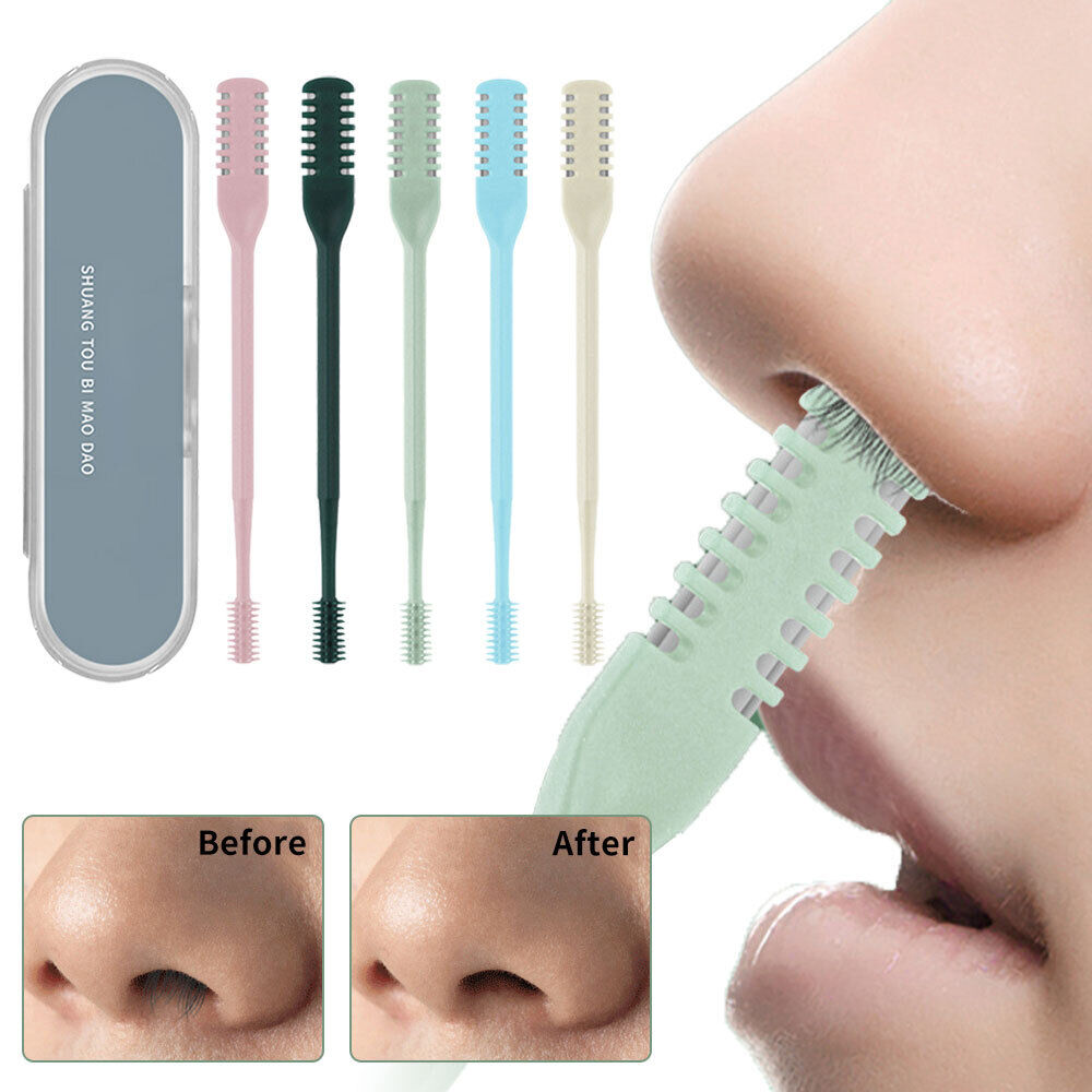 Mens/Womens Nasal Nose Hair Trimmer Clipper Ear Eyebrow Grooming Cutter DIY AT