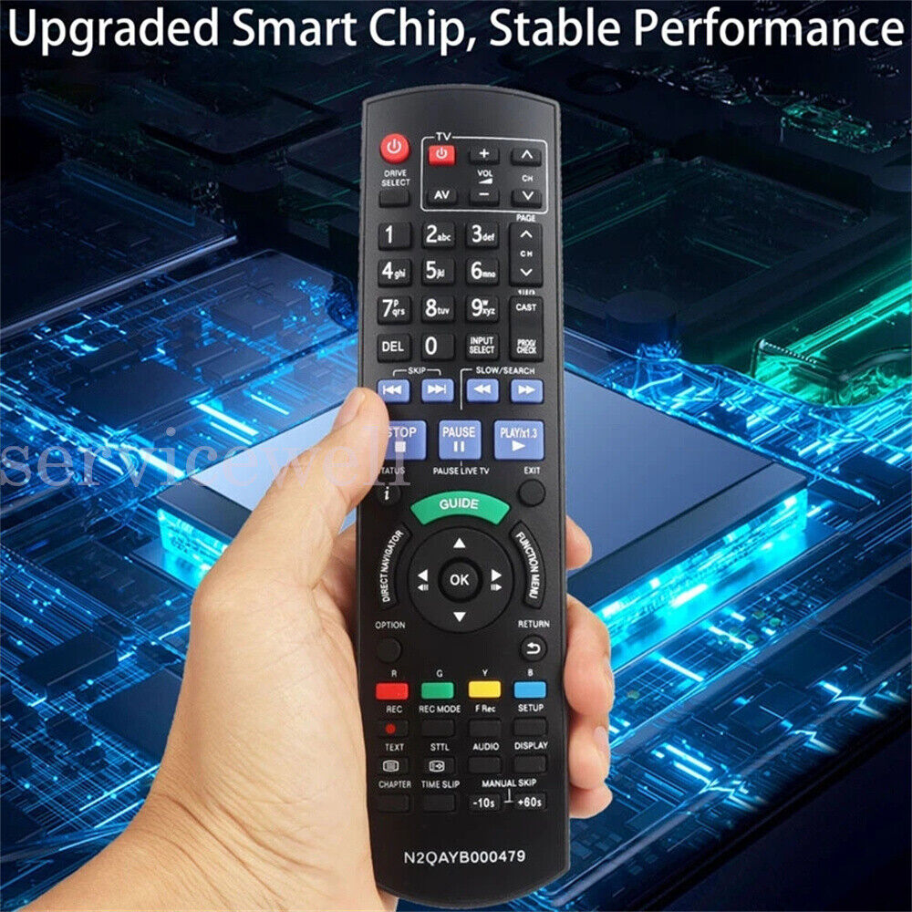 New Remote Control For Panasonic TV DVD LCD Plasma Blue Ray DMP-BD75 IR6