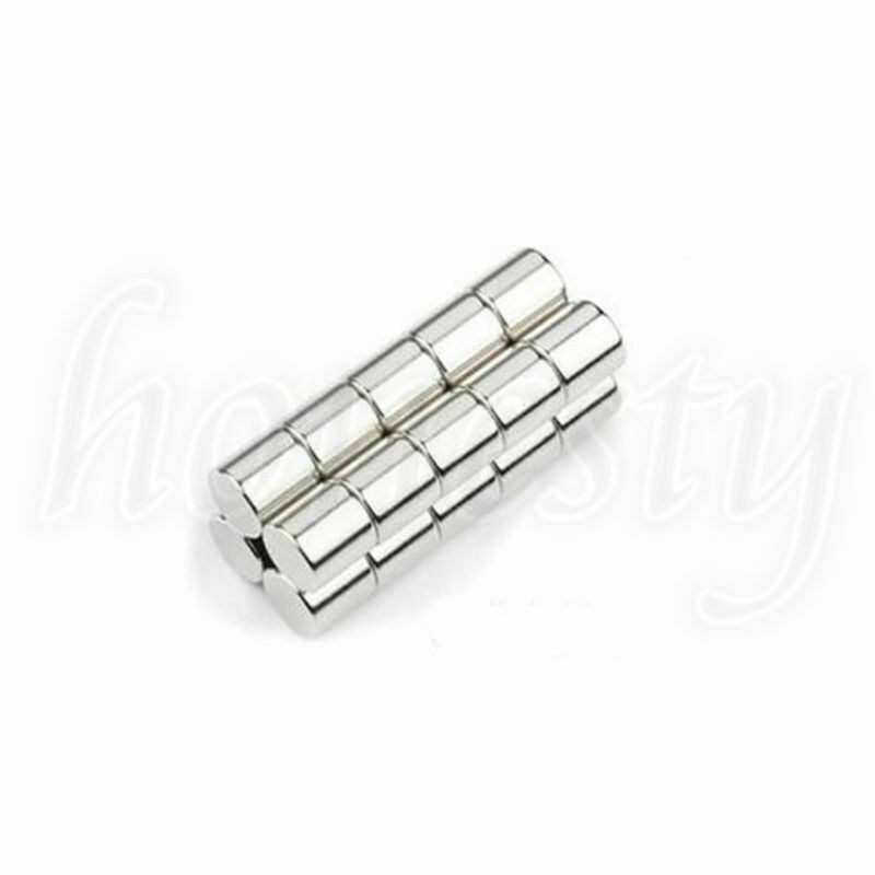 10pcs Super Strong Cylindrical Magnets D6X15mm D5X15mm D2X10mm Rare Earth Neodymium