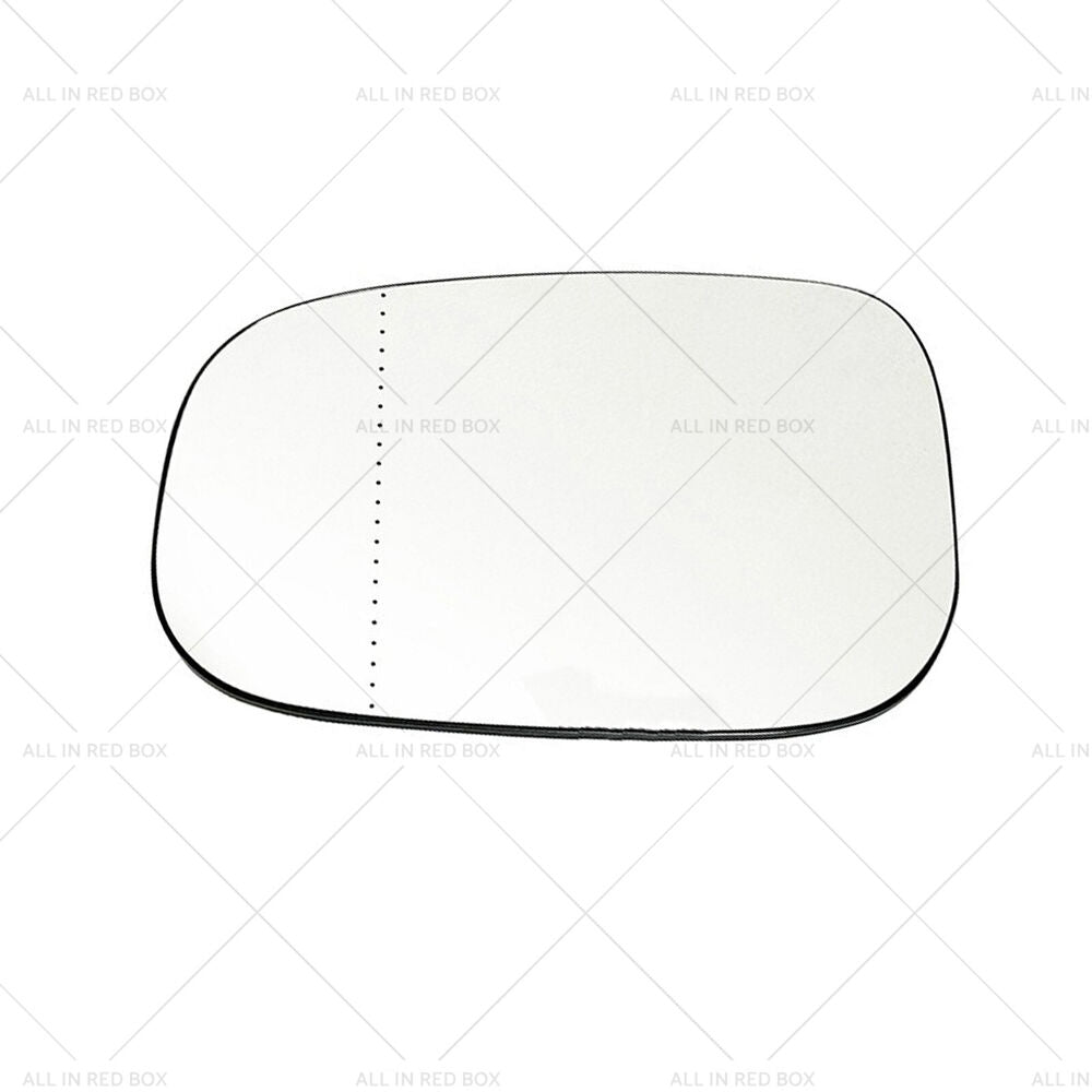 Left Side Mirror Glass Suitable for Volvo S40 M V50 T5 04-12 Large Blinker Type