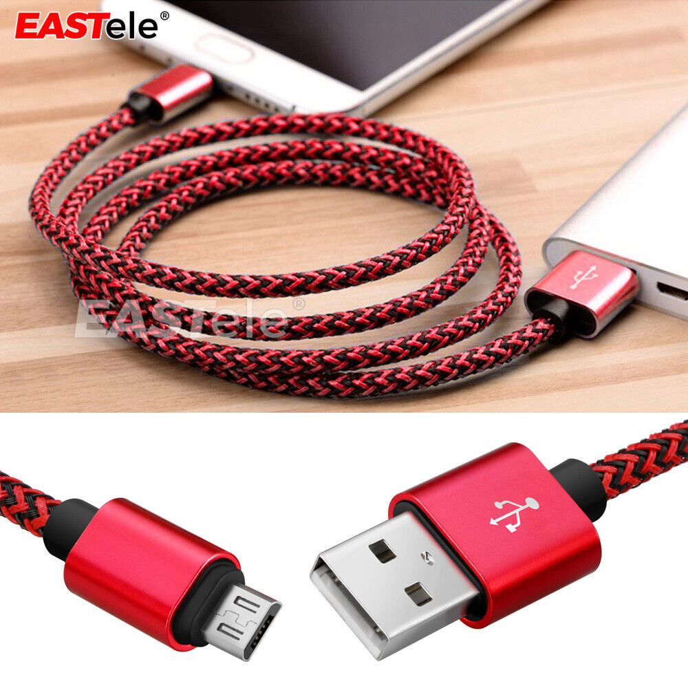 Micro USB Cable 3M 2M Fast Charging Charger Long Cord For Android Samsung Galaxy