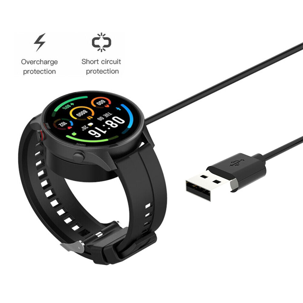 Watch Charging Cable Cradle Accessories for Watch S1 Active (Black)