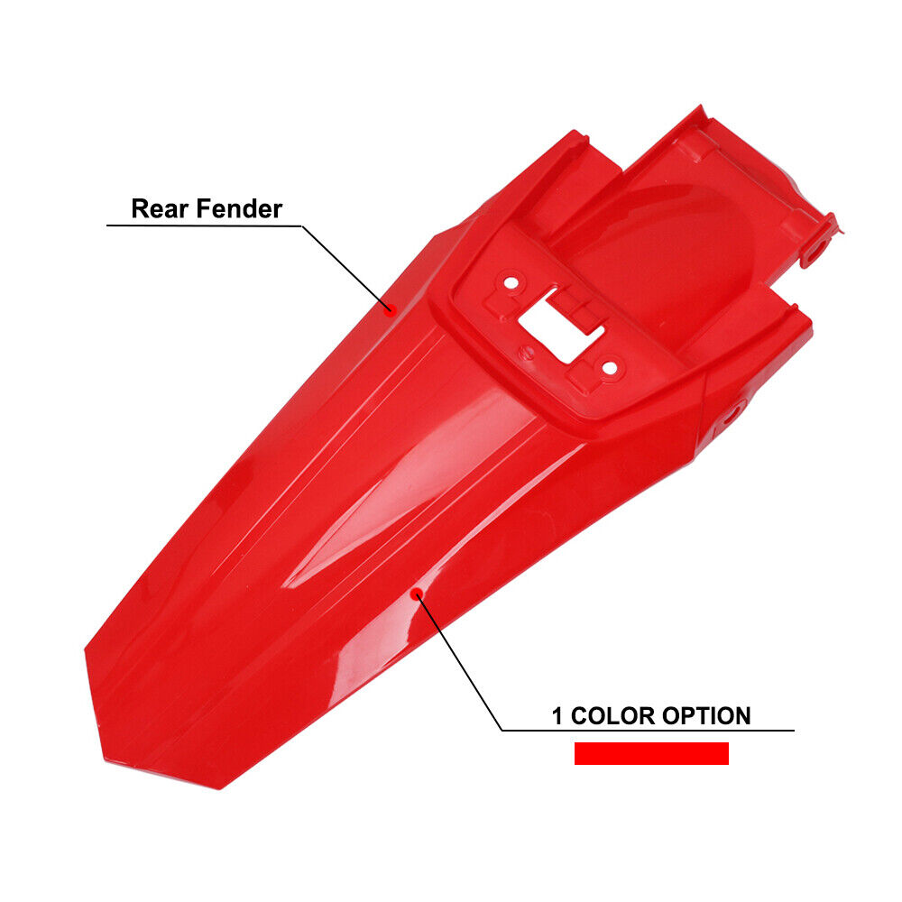 New Red Motorcycle Rear Fender Mudguard Mud Guard Cover For CRF230F 2020