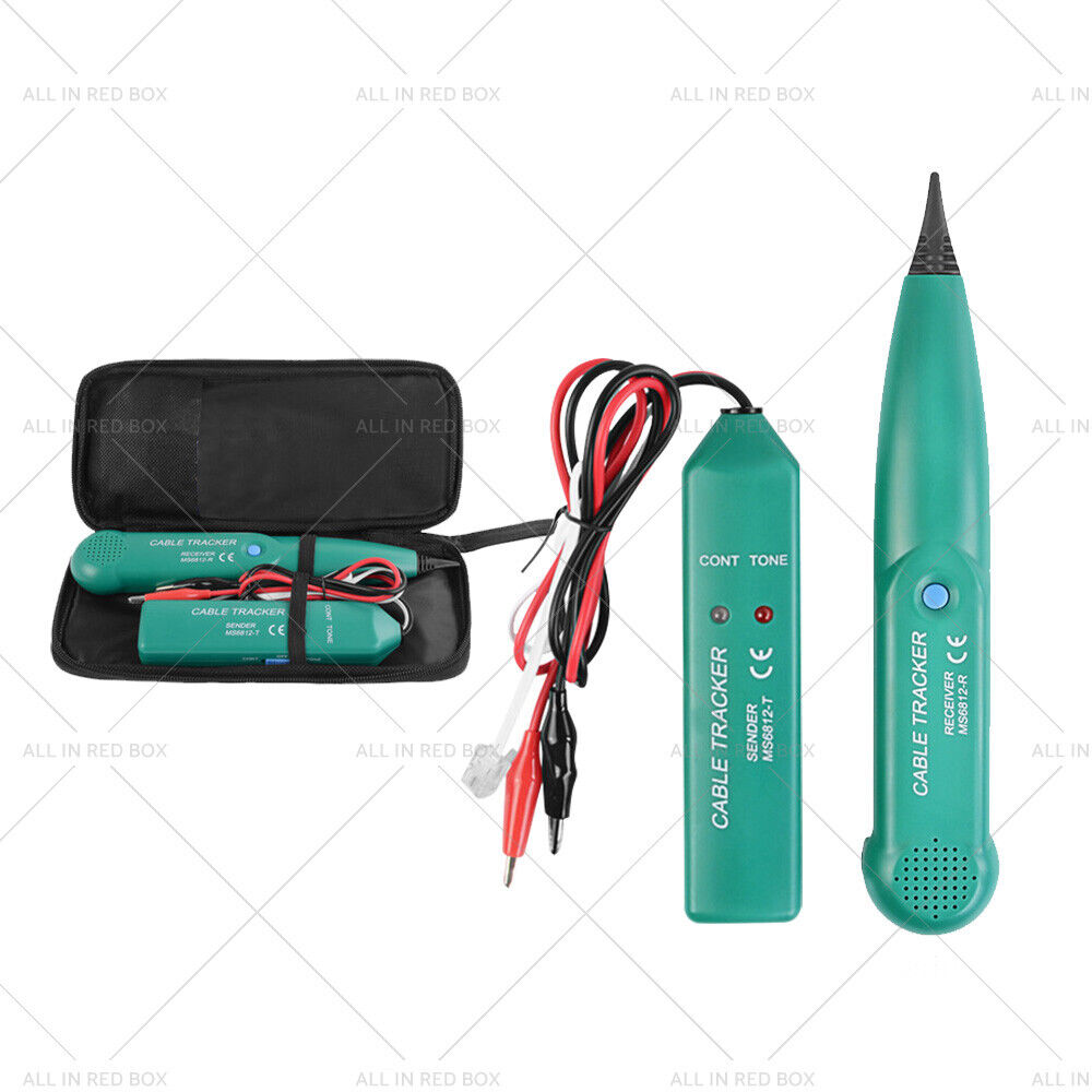 Wire Network Telephone Tracer Cable Finder Tone Generator Probe Tracker