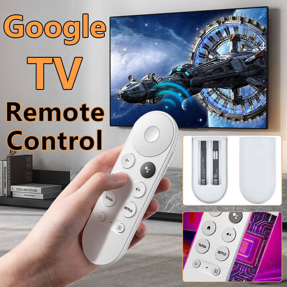 New Replacement For Chromecast With Google TV Voice Bluetooth Remote Control IR