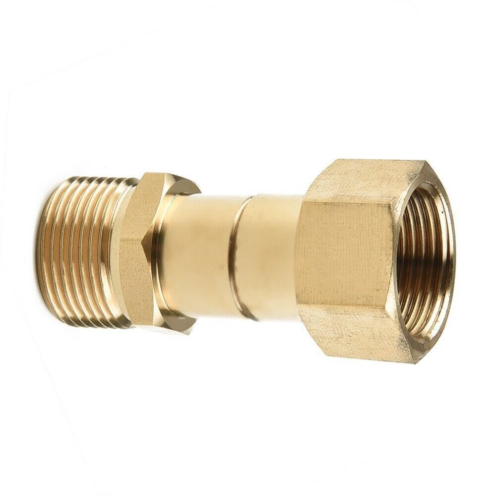 M22 14mm Thread Pressure Washer Swivel Joint,Ki Nk Free Connector Hose Fitting