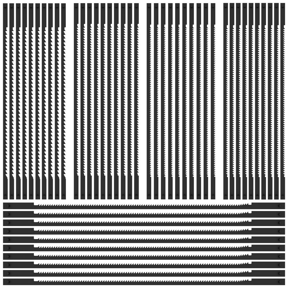 50Pcs Scroll Saw Blade Pin End Compatible with 3921 3922 3923 SK5 High