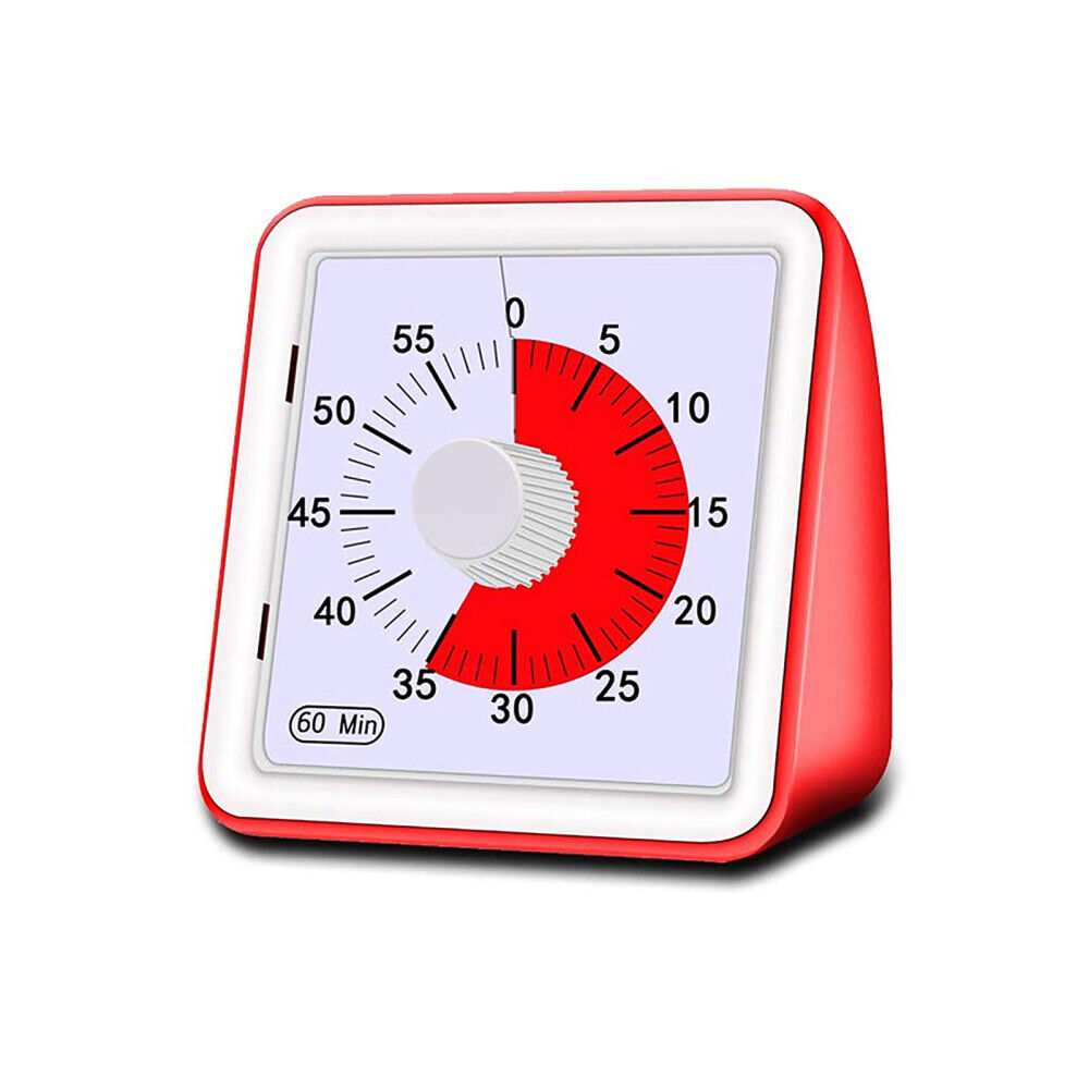 60 Minute Visual Analog Timer Silent Timer Time Management Tool Countdown Clock