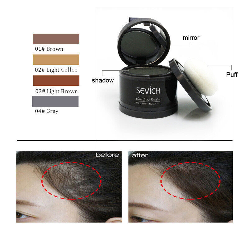 Sevich Fluffy Thin Powder Hairline Shadow Makeup Root Cover-Up Hair Concealer