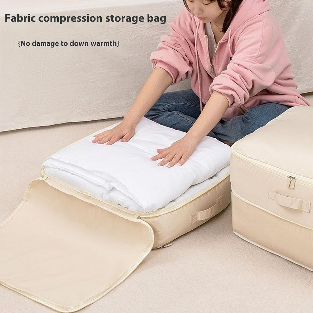 Ultra Space Saving Self Compression Organizer, Heavy Duty Moving Bags, Storage