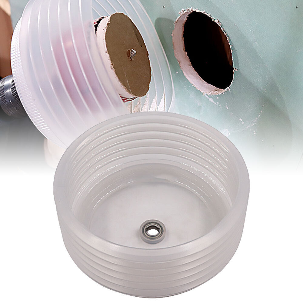 Ash Bowl Drill Dust Cover Easy Operate Hole Saw Accessories Elastic Sealing Home