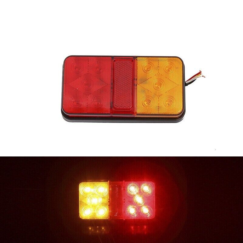 LED TRAILER TAIL LIGHTS TRUCK CARAVAN UTE BOAT LIGHT SCREW Waterproof IP67 Stop