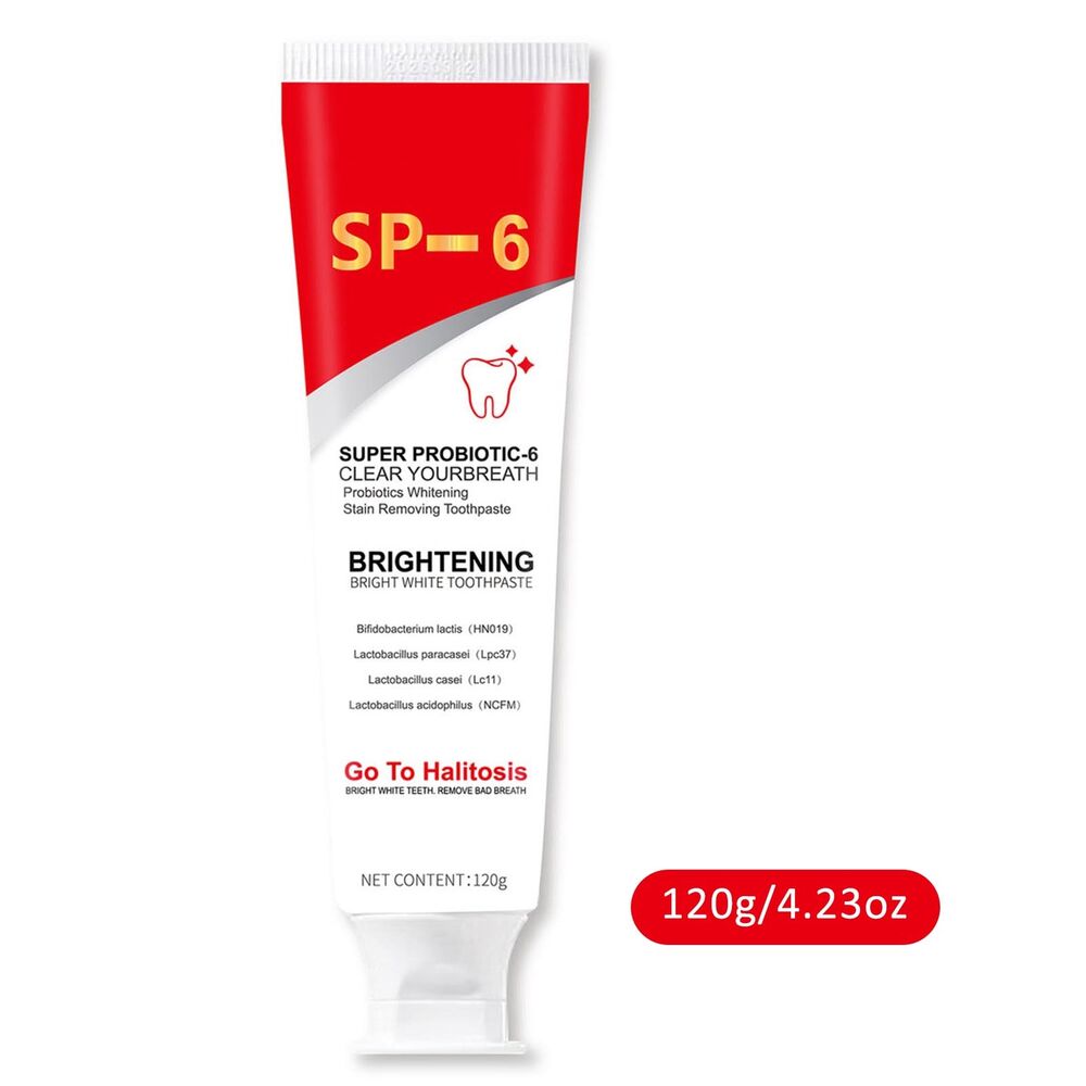 SP-6 Probiotic Toothpaste,Sp-6 Toothpaste Whitening