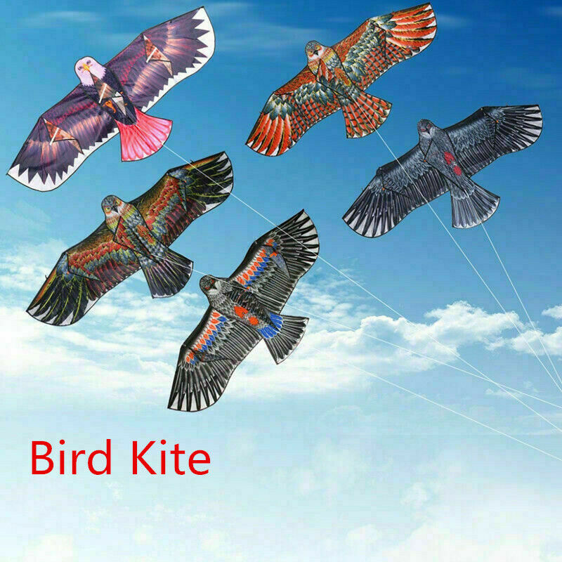 3D Flying Large Eagle Bird Kite Family Kids Outdoor Toy Sports Gift S5H2