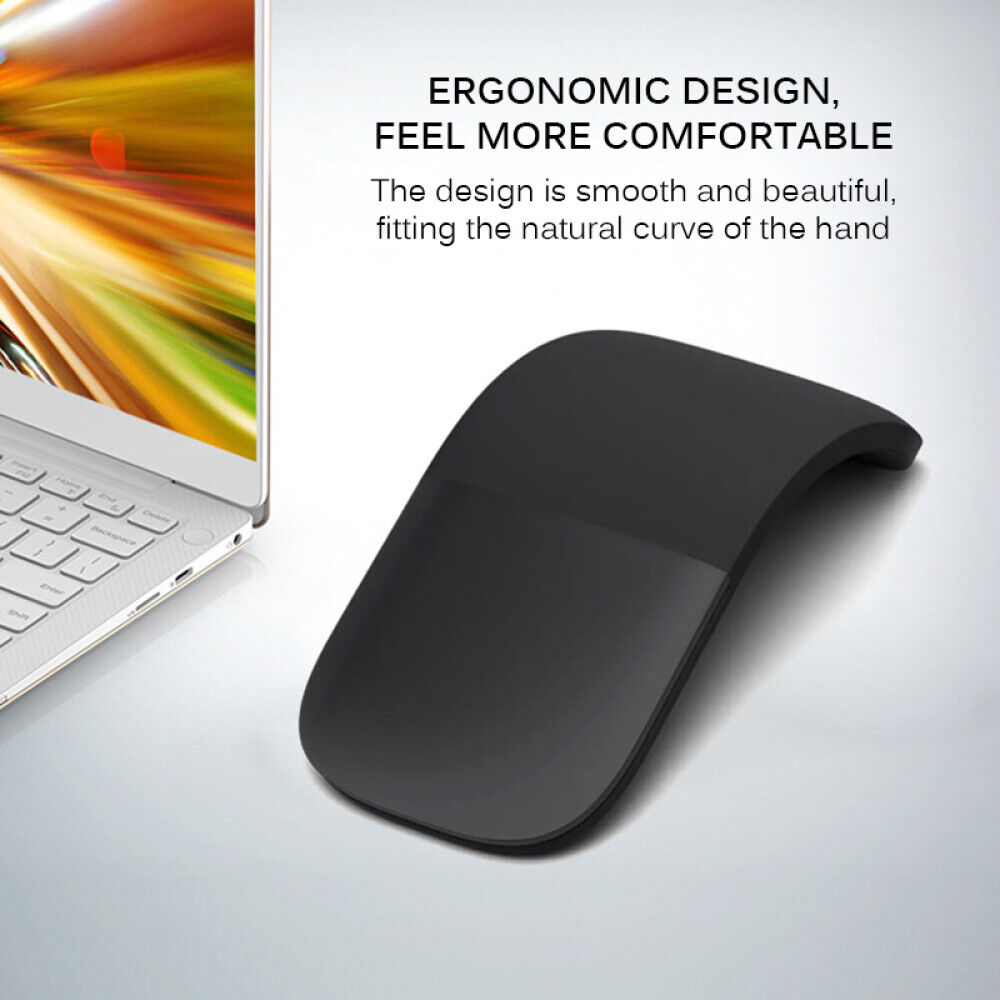 Foldable Wireless Mouse For Microsoft Surface Arc Touch 3D Computer Mouse 2.4Ghz