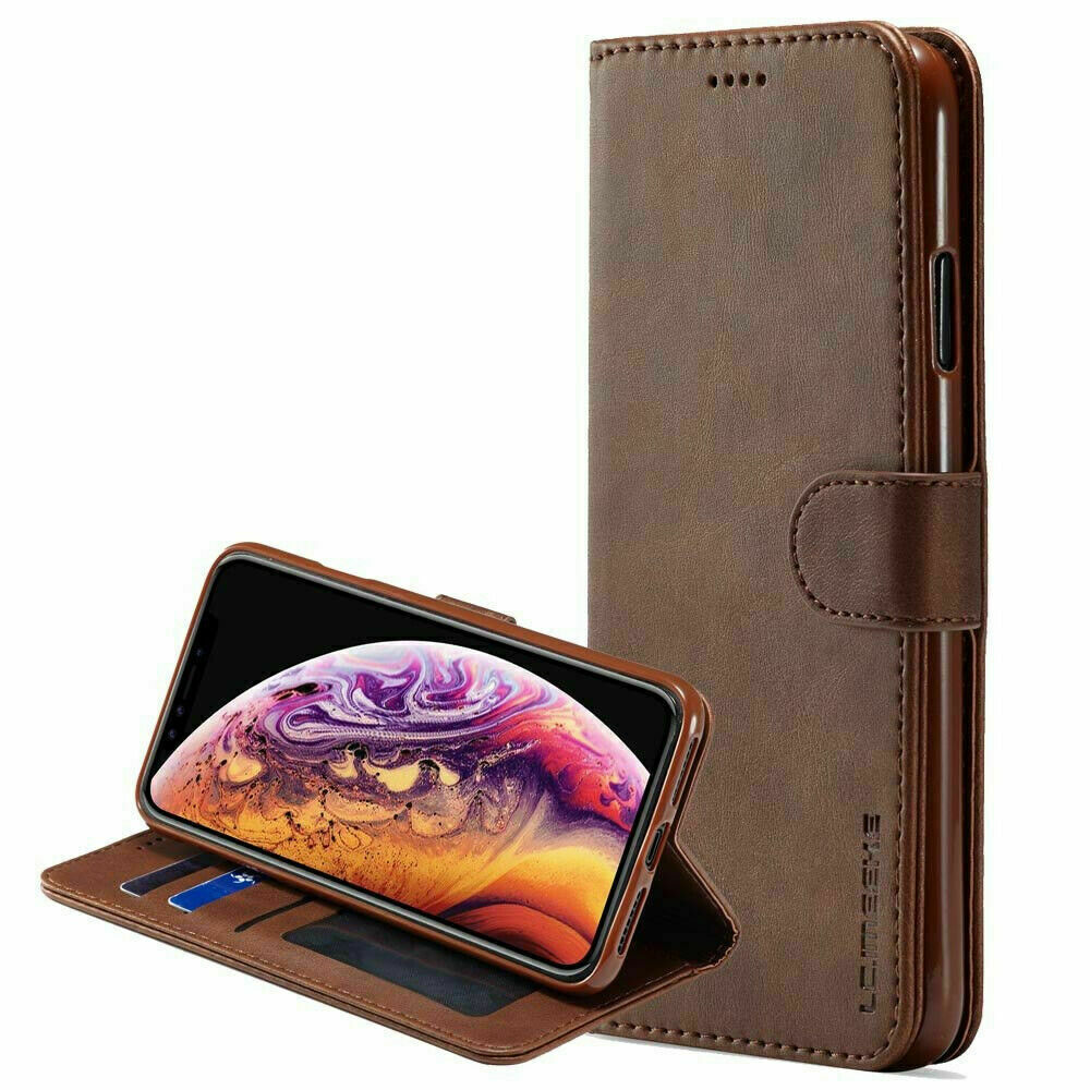 For iPhone 7 8 Plus X XS Max XR SE 15 14 13 12 11 Pro Max Wallet Flip Case Cover