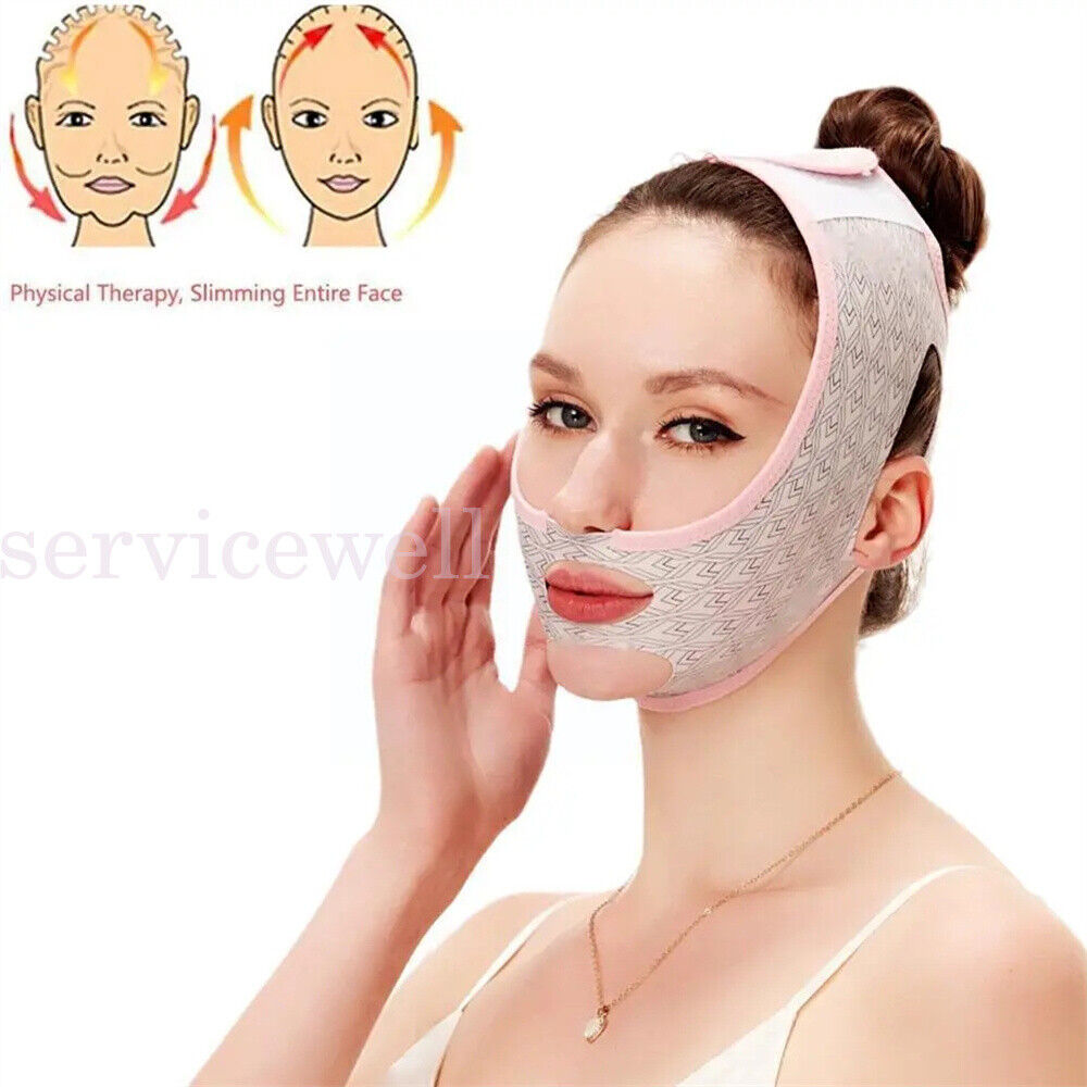 1 Sleep Mask Facial Slimming Strap Face Lifting Belt V Line Shaping Face Masks