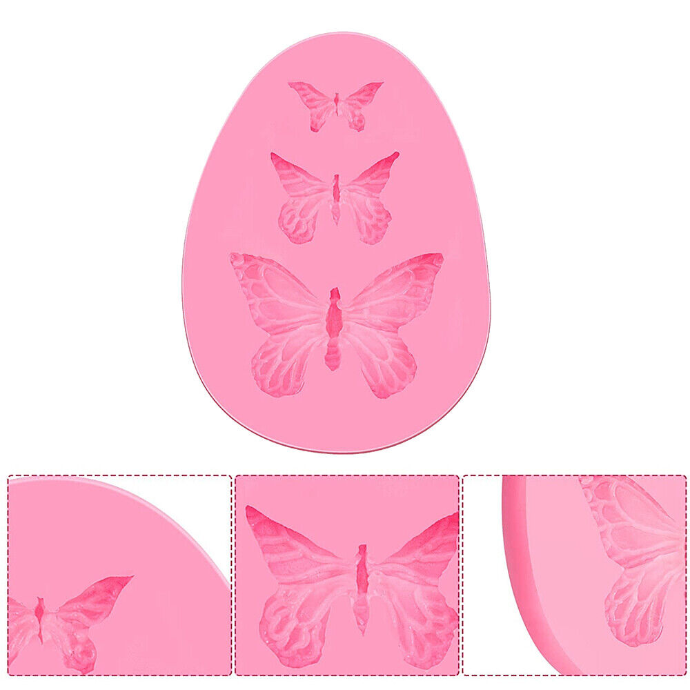 Silicone Mould Mold - Butterfly UV Resin Epoxy Casting Soap Baking DIY Craft