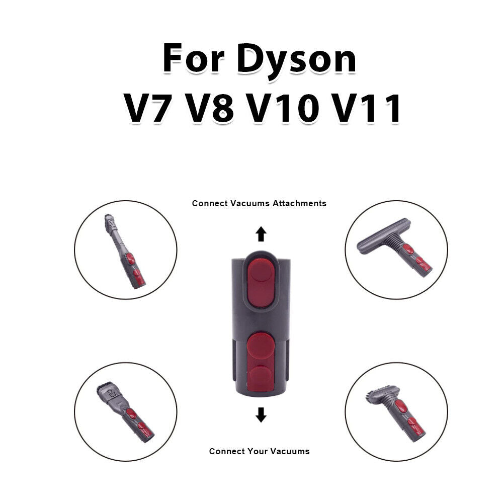 Vacuum Cleaner Attachment Brush Hose & Joint For Dyson V7/V8/V10/V11 Accessories