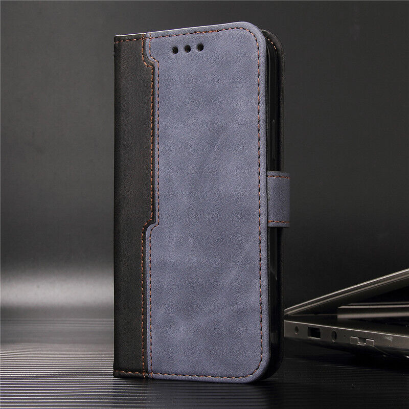 Matte Wallet Leather Flip Case For Vivo Y72 Y21S Y33S Y01 Y76 Y52 Y51 Y11S Y12S