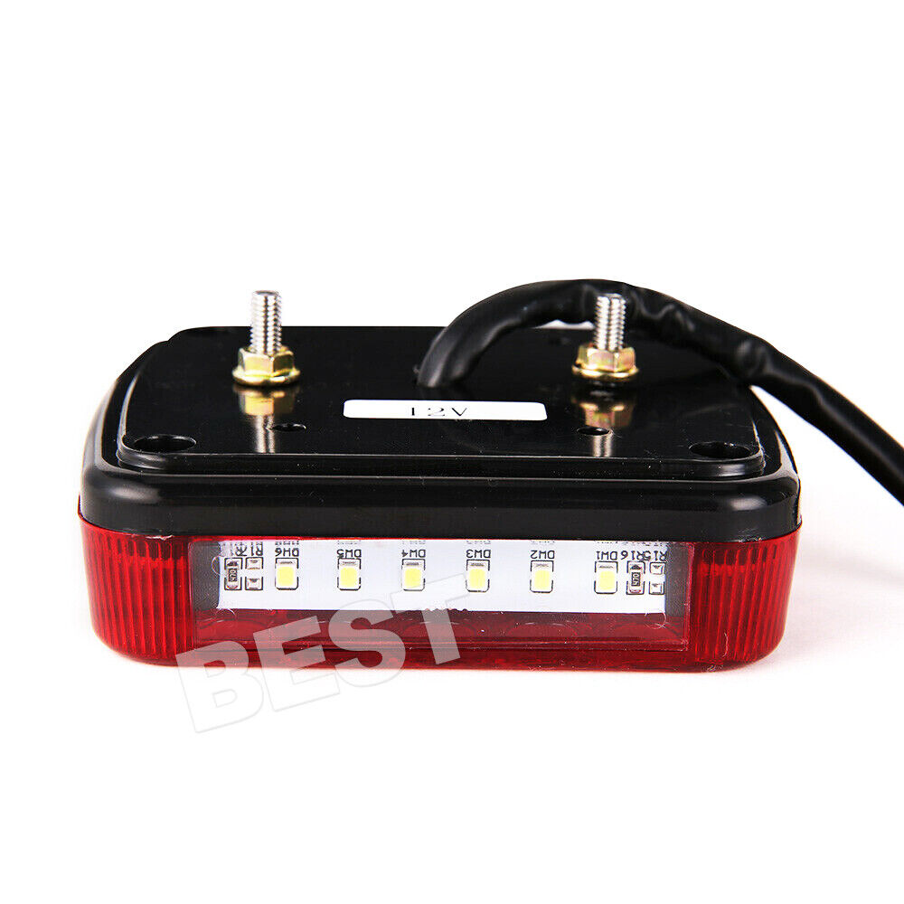 2X Trailer tail lights 26 LED Stop Tail Lights Kit Submersible Boat Truck Lamp