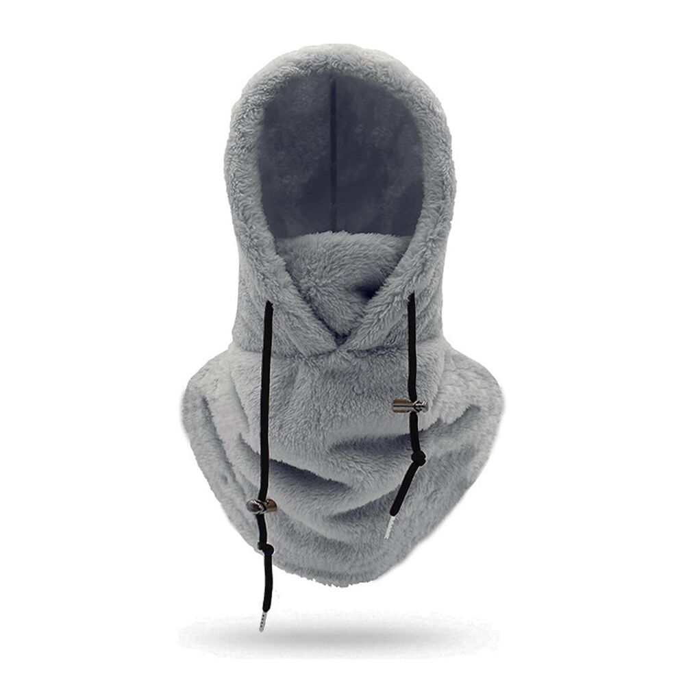 Ultra Soft Sherpa Hood Winter Ski Mask Balaclava Windproof All-in-One Face Hat