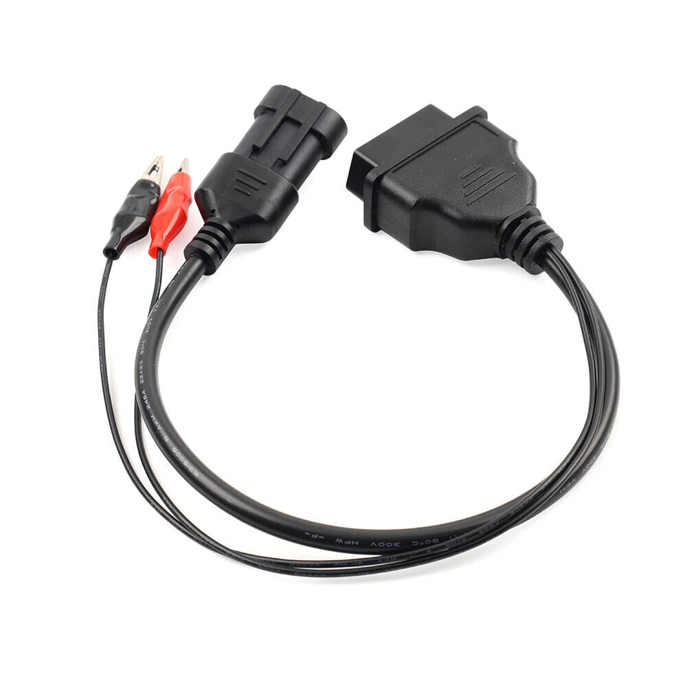 Motorcycle 3 pin To 16pin OBD2 Diagnostic Cable Adapter Connector For Cfmoto