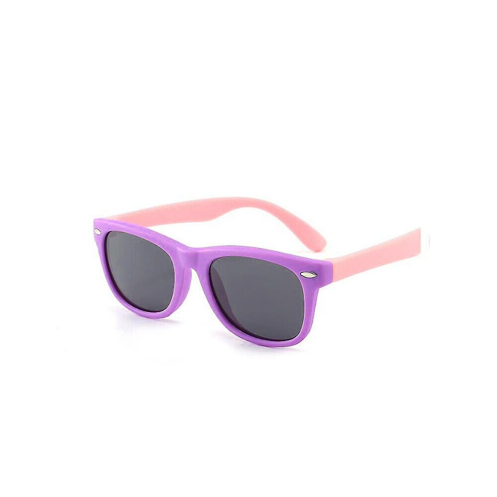 Kids Flexible UV Protection Sunglasses for Boy Girl Child UV400 Cute Sun Glasses