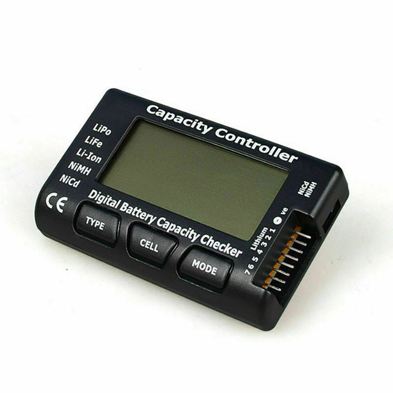 RC CellMeter-7 Digital Battery Capacity Voltage Checker Meter LiPo Li-lon NiMH